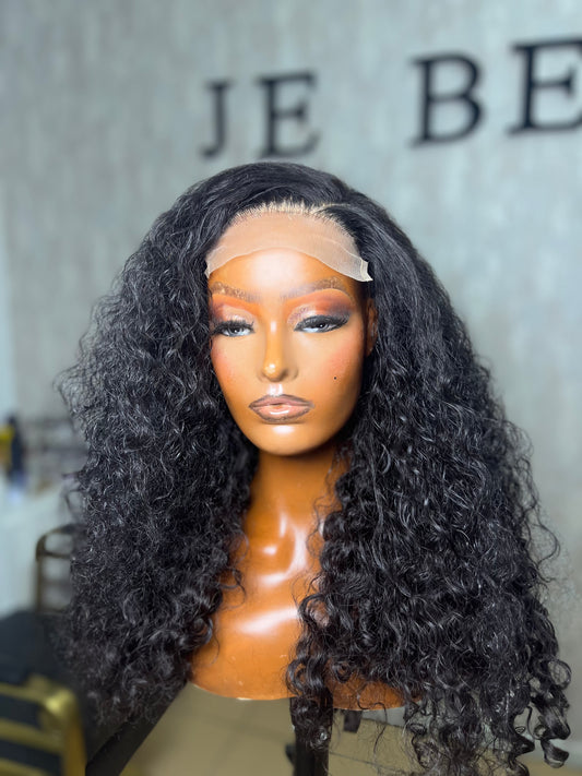 Burmese Curl Human hair blend 5x5